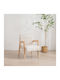 Nextdeco Sessel White 72.5x58x78.5cm