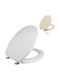 Elvit Capac WC Plastic Bej