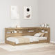 vidaXL Wooden Bed Headboard Brown