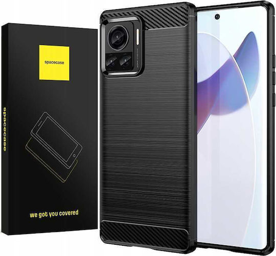 Spacecase Carbon Задна корица Черен (Motorola Edge 30 Ultra)