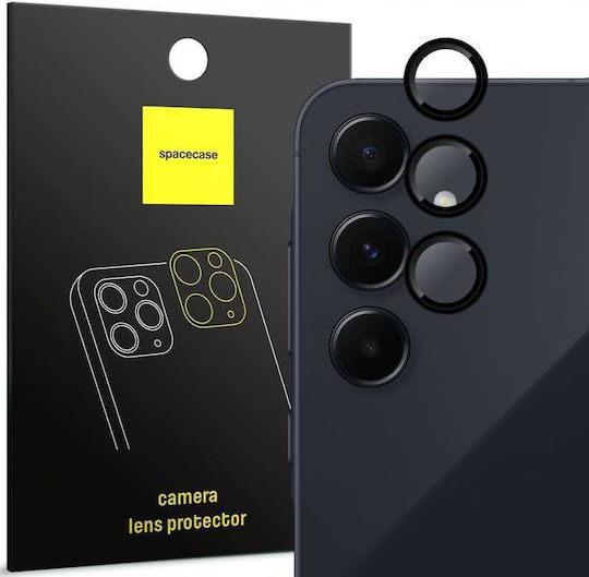 Spacecase Protecție Cameră Tempered Glass Black pentru Galaxy A35 5G