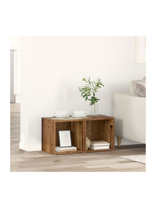 Floor Cabinets Brown (2 pcs) 37x35x37 cm