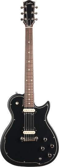 Godin Matte Електрическа Китара Единичен разрез Черен