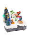Kaemingk Christmas Illuminated Decorative Village with Battery 11x10.5x6.5cm.