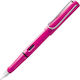 Lamy Safari 013 Writing Pen Broad Pink made of Plastic with Blue Ink