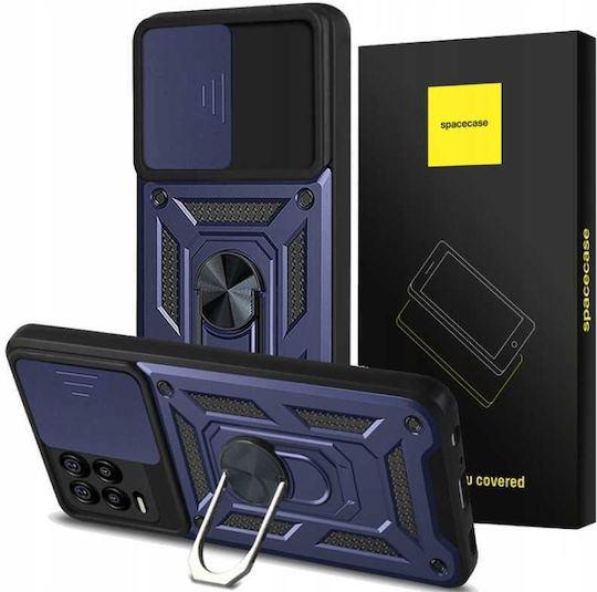 Spacecase Umschlag Rückseite Blau (Realme 8/8 Pro)