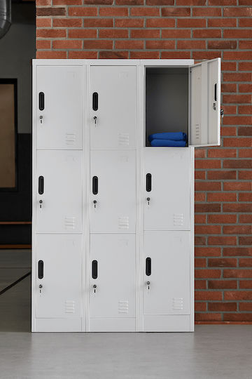 Locker Damian 3d Slim Metal 38x42x180cm