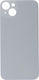 Apple iPhone 14 Plus Battery Door Adhesive Large Hole White Logo OEM
