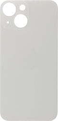 Apple iPhone 13 Mini Battery Door Adhesive Large Hole White Logo OEM Apple iPhone 13 Mini Battery Door Adhesive Large Hole White Logo OEM