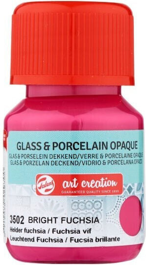 Бои Talens Tac Glass & Porcelain Opaque 30ml 3502 Ярко Фуксия