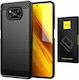 Spacecase Силиконова Задна Корица Черен (Poco X3 NFC / X3 Pro)