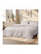 Beauty Home Sienna Art 12254 Σετ Σεντόνια Υπέρδιπλα 230x260εκ. Μπέζ (4τμχ)