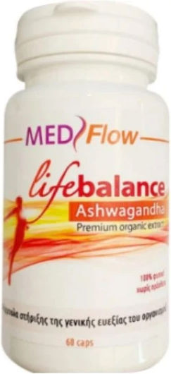 AM Health Medflow Life Balance Хранителна Добавка за Стрес 60 Капсули