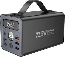 Hoco J138 60000mAh 22.5W Μαύρο