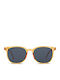 Smooder Unisex Sonnenbrille mit Gelb Kunststoff Gestell und Gray Linse RSS06