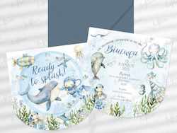 Invitație De Botez Twenty2twins 25033