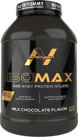Nutriyummy Isomax Whey Protein Whey Gluten Free with Flavor Chocolate 2kg