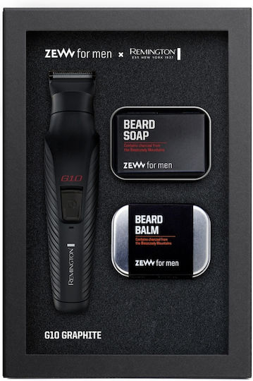Bart- und Schnurrbartpflegeprodukte Set Zew Men X Remington G10 Trimmer