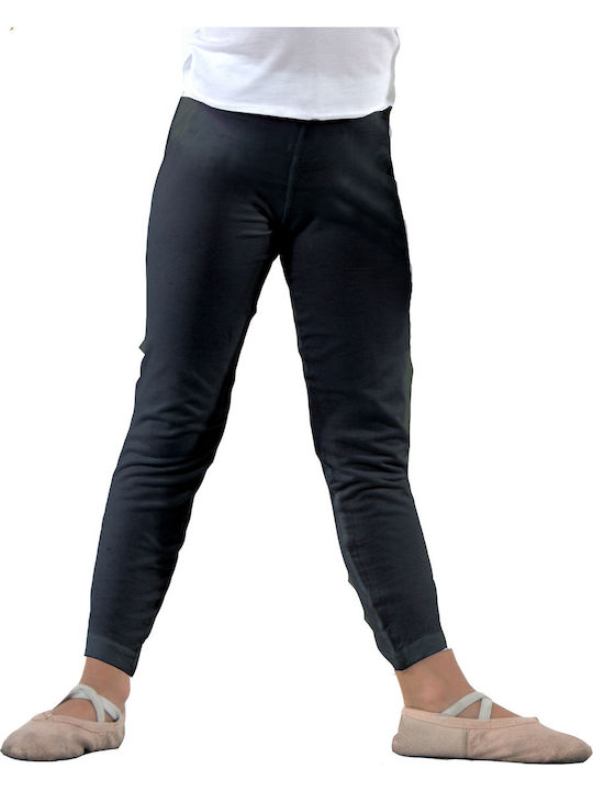 Kokoracostume Kinder Leggings Lang Schwarz