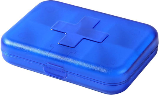 Square Organizer Medicines Vitamins Supplements Pufo Medicine 9 Cm Blue