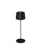 Konstsmide Lampa De Masă LED Pentru Exterior Cu Lumină Alb Cald IP54 Neagră