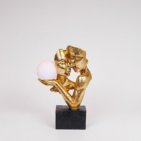 Dekorative Lampe Abbildung Gold