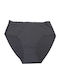 Damen Slip Nahtlos Black