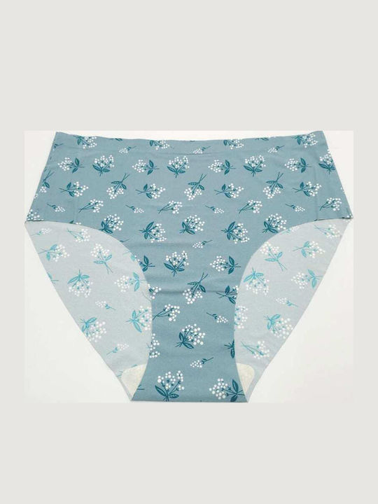 Dyana Damen Slip Nahtlos Sky Blue