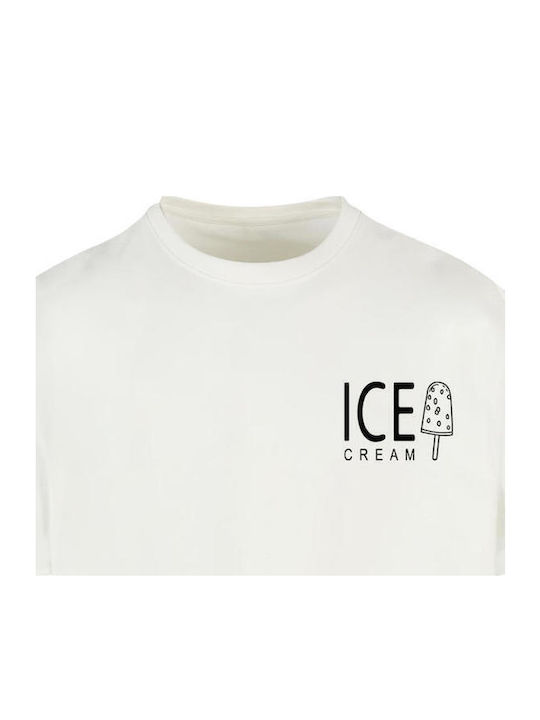 Merchcode Ice Cream Tricou Oversized Ready Dye ...