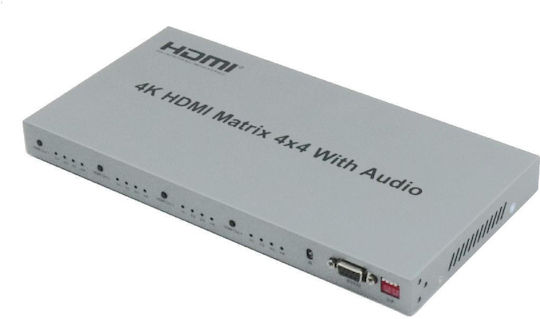 Anga Hdmi Матрица Ps-m0404b 4×4 Поддържа 4k @30hz