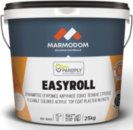 Marmodom Easyroll 25 Kg Container Elastic Waterproof Acrylic Plaster