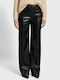 Timiras Women's Fabric Trousers Black
