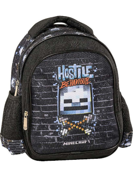 Graffiti School Bag Backpack Kindergarten Multicolour with Water Bottle Holder