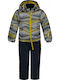 Icepeak Jizan 252152670-220 Παιδική Ολόσωμη Φόρμα Σκι & Snowboard Κίτρινη