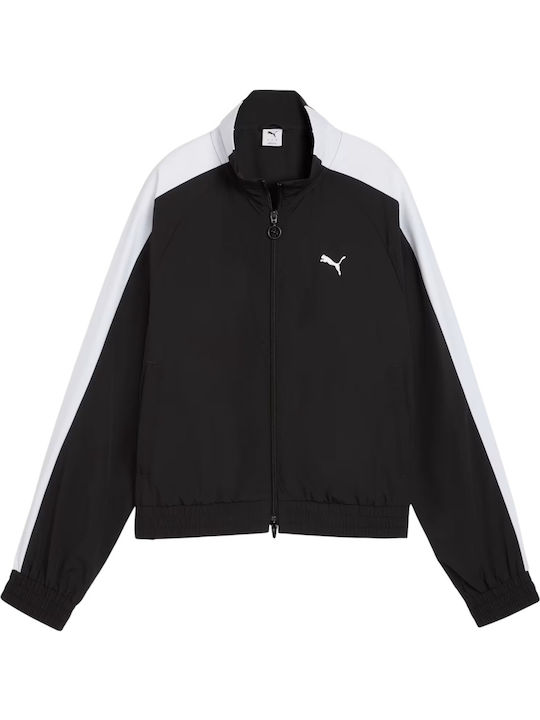 T7 Γυναικείο Track Jacket Μαύρο