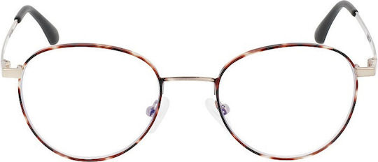 Silac Romeo Reading Glasses +1.25 in Gold color