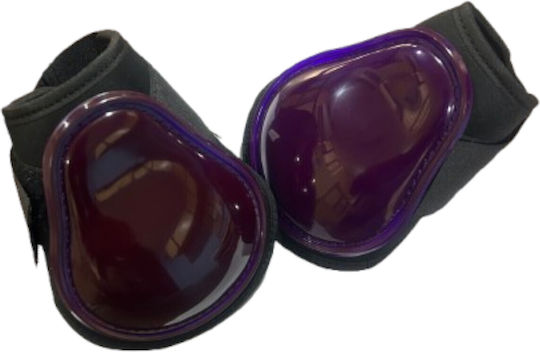Epigasos Horse Tendon Boots 2 Pcs Hind Purple Full