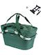 Basil Bicycle Basket Green