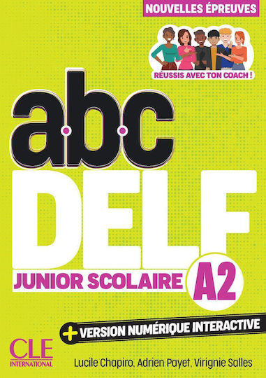Abc Delf Junior Scolaire A2 Version Numerique 3rd Edition Εξώφυλλο