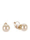 Earrings with Clip with Pearls