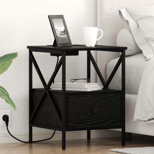 Комод Дървен Black oak 41.5x40.5x55см