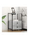 Noptiere Grey Sonoma 2buc 40x31x60cm