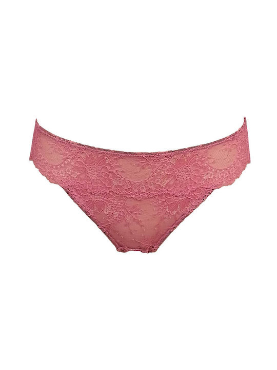 Luna Дамско Слип 3Pack с дантела Coral