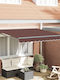 vidaXL Tenda-Rahmen Terrasse 3.5x2.5m