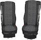 1+1 Sitzbezüge Daf 106 Euro 6 2015-2021 Lkw Textil + Leder Rand