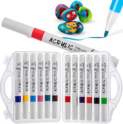 Acrylic Markers Set 12 Colours