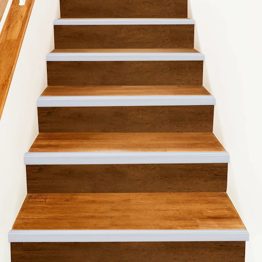 Vidaxl Stair Edge Protectors 10 Pieces Silver 67 Cm Aluminum