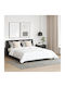 vidaXL Duvet Cover Set Queen with 2 Pillowcases 240x220 White
