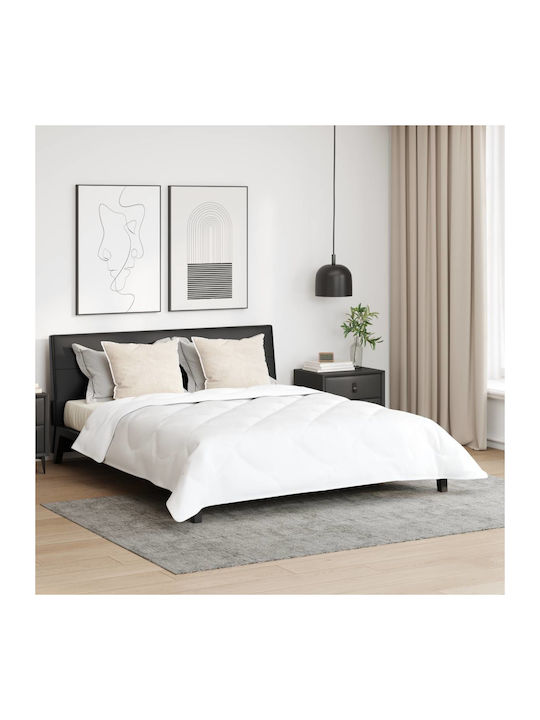 vidaXL Duvet Cover Set Queen with 2 Pillowcases...