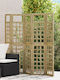 vidaXL Decorativ Paravan Lemn 200x180cm